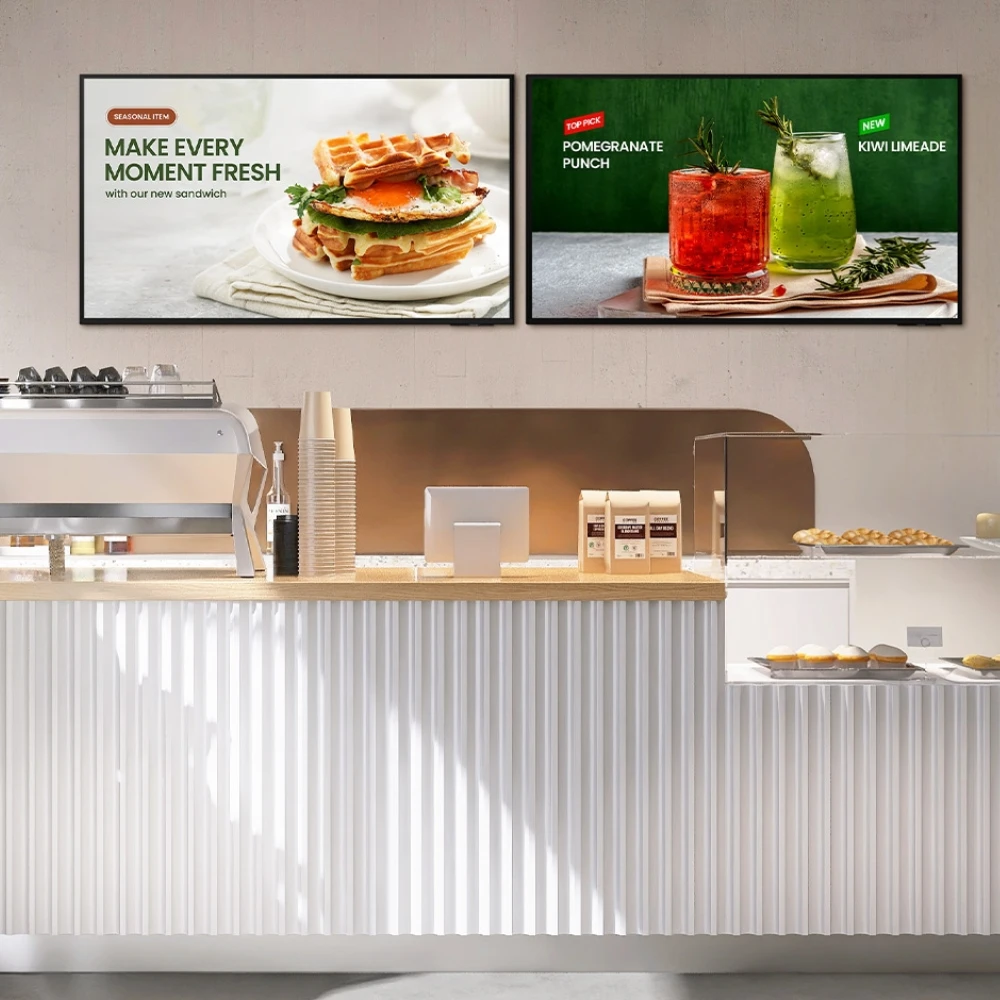 จอโฆษณาสำหรับธุรกิจ Digital Signage เพื่อธุรกิจโดยเฉพาะ ให้ภาพคมชัด ทนทาน ใช้งานได้ต่อเนื่อง 24 ชั่วโมง