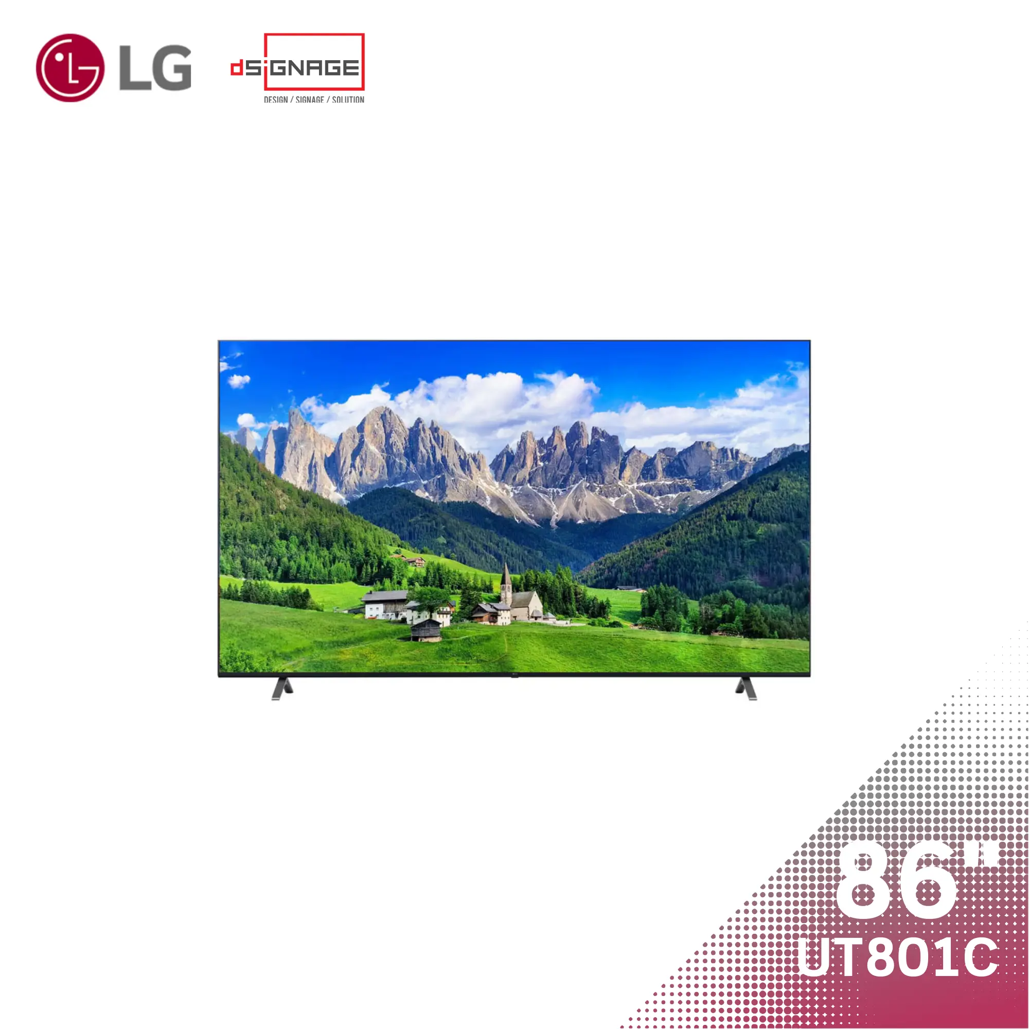 LG 86UT801C UHD AI Commercial TV