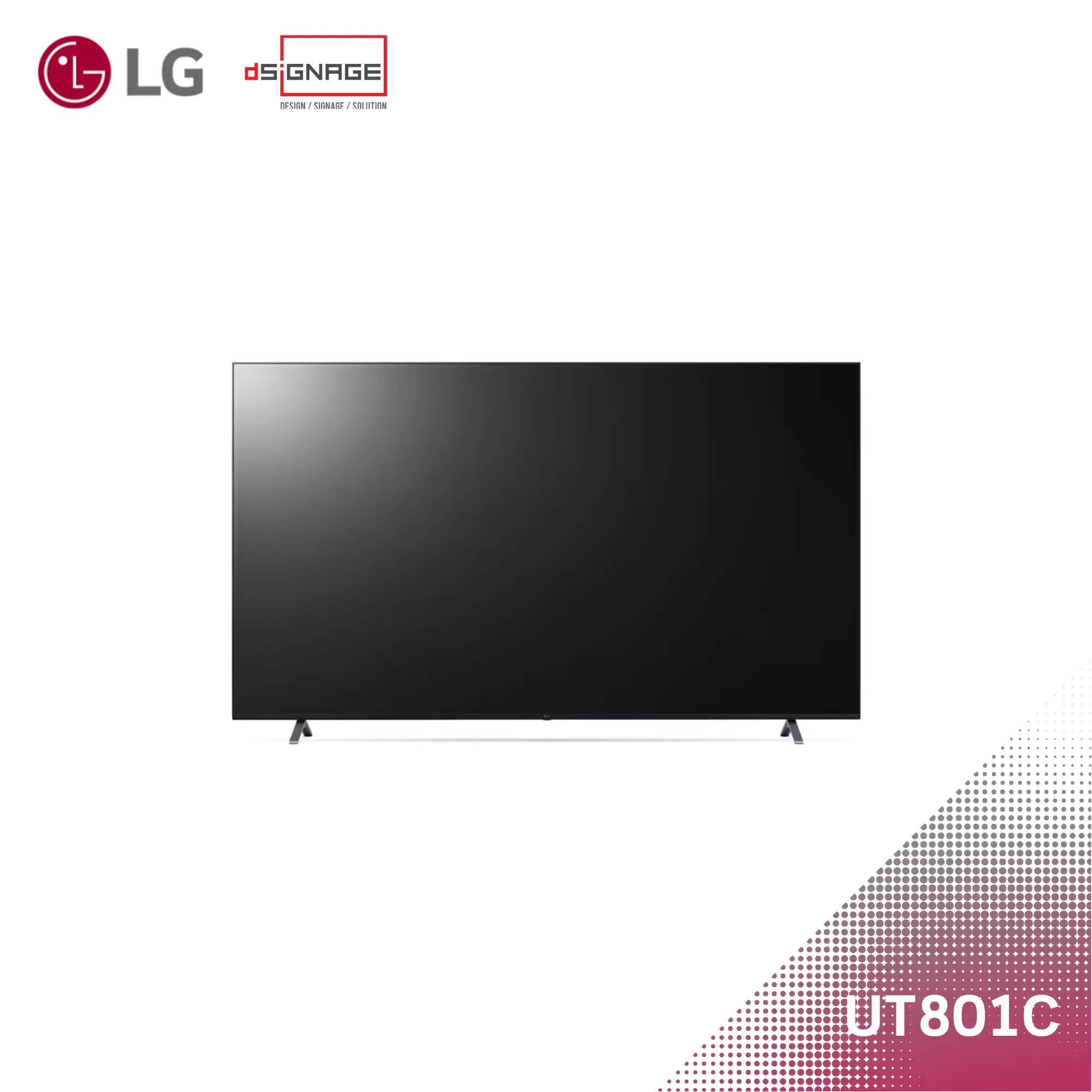 LG 75UT801C UHD AI Commercial TV - Image 2