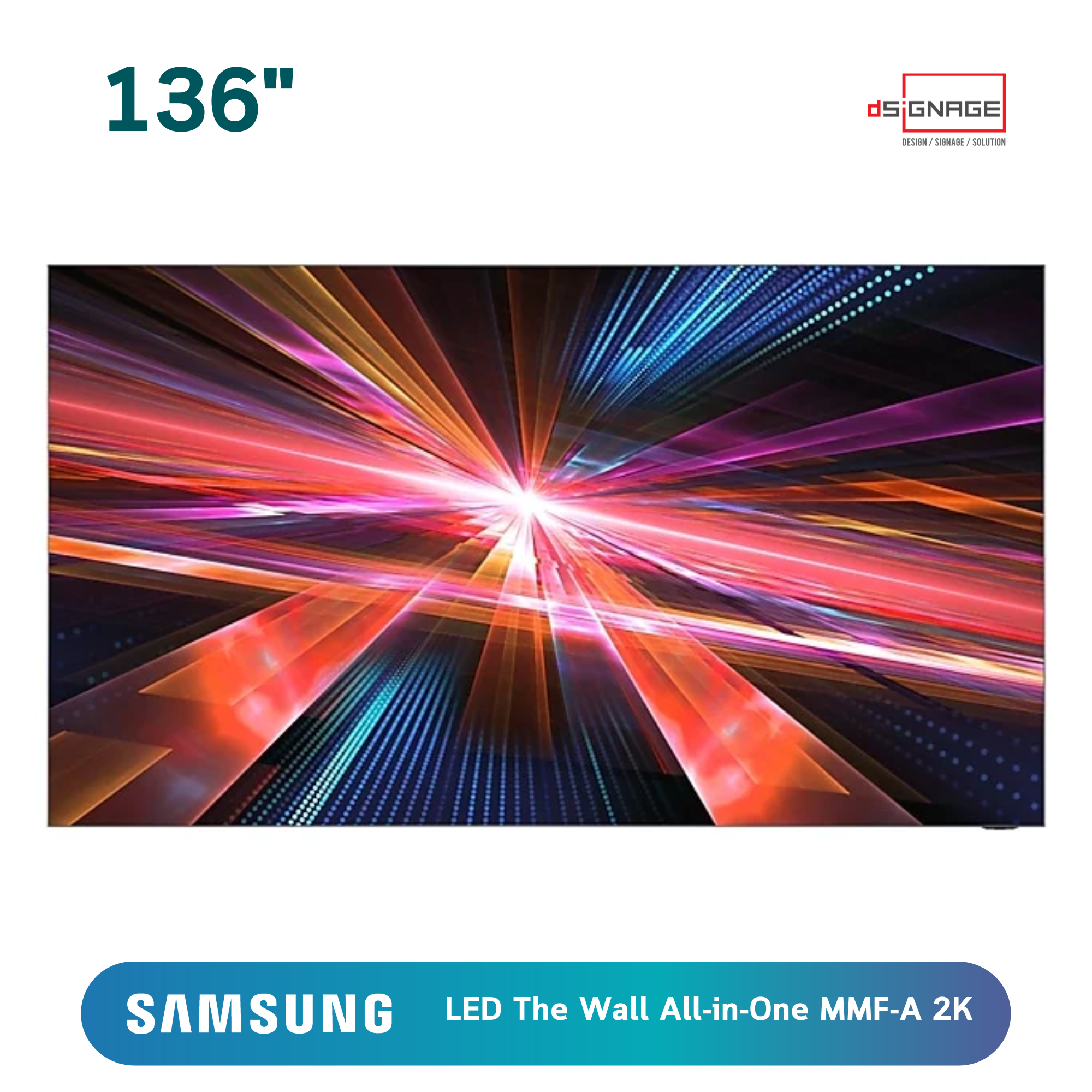 136" Samsung LED The Wall All-in-One MMF-A 2K