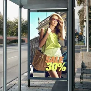 Digital Signage Outdoor ความสว่างสูง โดดเด่นแม้อยู่กลางแจ้ง ทนแดด ทนฝน